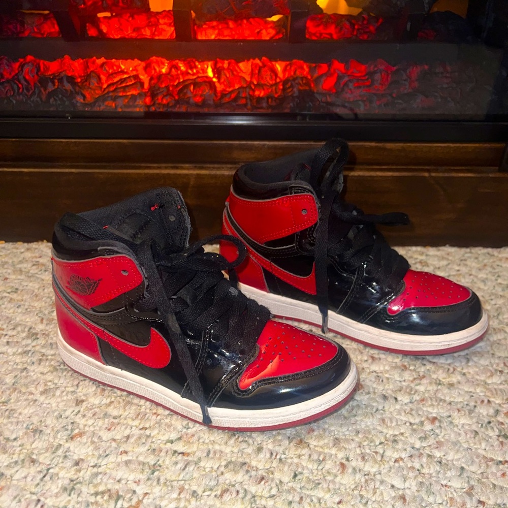 Air Jordan 1 Retro High OG PS Patent Bred